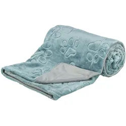 TRIXIE Decke Barry, 150 x 100 cm, blau/grau