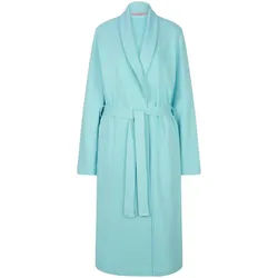 Le peignoir bain femme 100% coton Hautnah turquoise