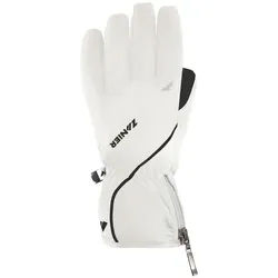 Zanier Skihandschuhe Seefeld.STX Ladies mit praktischem Reißverschluss schwarz|weiß 7