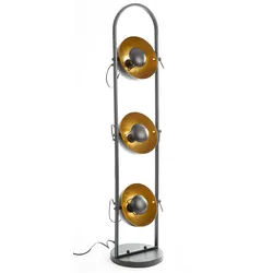NOWA Stehlampe "OLE", schwarz, 1 Stk., Leuchten, Stehleuchte/Wohnzimmer/Schlafzimmer/Flur, Stehlampe