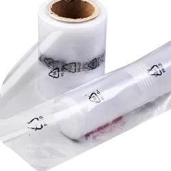 Schlauchfolie, PE-Folie 120 mm | 50 μm | Rolle mit 500 m, transparent