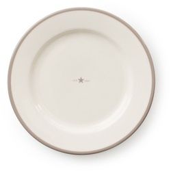 Lexington Earthenware Dessert Plate Dessertteller - beige - Ø 22 cm