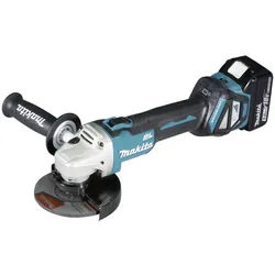 Makita Winkelschleifer Makita DGA511RTJ Akku-Winkelschleifer 125 mm inkl. 2. Akku, inkl. La