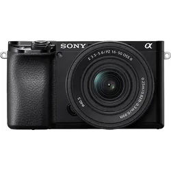 SONY Sony Alpha 6100 E-Mount Kit Systemkamera mit Objektiv 16-50 mm, 7,6 cm Display Touchscreen, WLAN