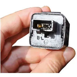 SHIN YO Blinkrelais, elektronisch 12 V, schmaler 3-fach Stecker mit 2 Pins