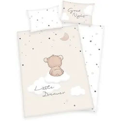 Baby Best Babybettwäsche Little Dreamer, Flanell, 2 teilig, mit liebevollem Motiv bunt
