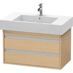 Duravit Ketho Waschtischunterbau wandhängend Natur Eiche Matt 800x455x480 mm - KT664003030 KT664003030