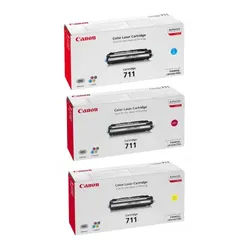 Canon CRG-711 Toner CMY Pack of 3
