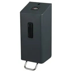 SanTRAL® Plus UDU 5 M Desinfektionsspender, 600 ml, Desinfektionsmittelspender aus Edelstahl ideal zum Nachfüllen, Farbe: schiefergrau, P/D SG