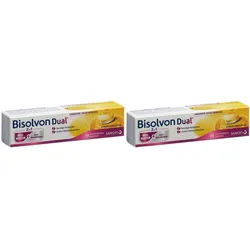 Bisolvon® Dual 2 in 1 Lutschpastillen trockener Husten