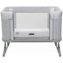 Chicco Beistellbett , Hellgrau , 121x91.1x73.8 cm , Netzfenster, höhenverstellbar , Babymöbel & Kindermöbel, Babyzimmer, Babybetten, Beistellbetten