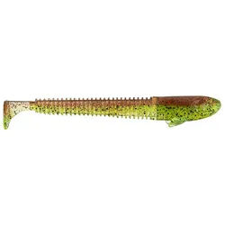 Bullseye Fishing Kunstköder Bullseye Lamelli Slim Gummifisch 10cm, (5-St)