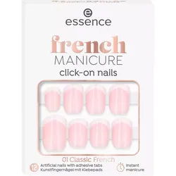 Essence - Click-on French Manicure Kunstnägel 12 Pc