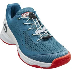 Wilson Tennisschuhe Rush Pro 4.0 QL (Quicklace) Allcourt blaugrün Kinder