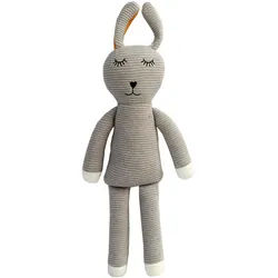 Avelia Kuscheltier , Grau , Textil , Füllung: Baumwollfüllung , 12x35 cm , Gots, Oeko-Tex® Made IN Green , bio , Spielzeug, Kuscheltiere