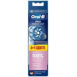 Oral-B Aufsteckbürsten Pro Sensitive Clean 4+1 Gratis Aufsteckbürsten