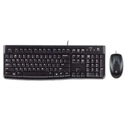 MK120 Desktop - DE - Tastatur & Maus Set - Deutsch - Schwarz