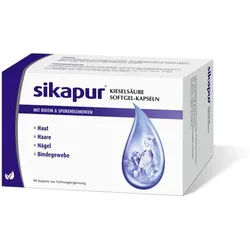 SIKAPUR Kieselsäure Softgel Kapseln mit Biotin 90 St