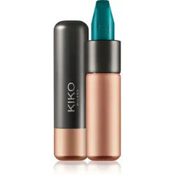 KIKO Milano Velvet Passion Cremiger Lippenstift mit Matt-Effekt Farbton 322 Sapphire Green 3.5 g