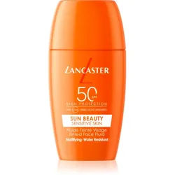 Lancaster Sun Sensitive Tinted Mattifying Fluid mattierende Emulsion wasserfest SPF 50 30 ml