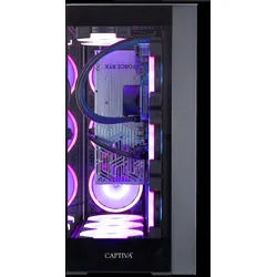 CAPTIVA Gaming-PC "Ultimate Gaming I89-616", lila (schwarz), ohne Betriebssystem, 64 GB RAM 4.000 GB SSD, Desktop-PCs