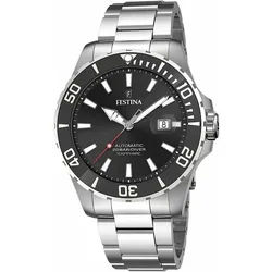 Festina Luxusuhr Festina Herren Analog Quarz Uhr mit Edelstahl Armband F20531/4