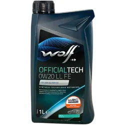 Wolf OfficialTech 0W-20 LL FE 2 l