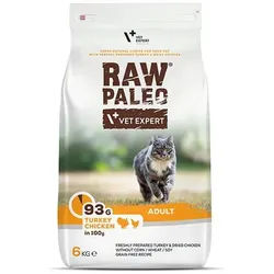 Vetexpert RAW PALEO ADULT CAT 6kg + Überraschung für die Katze