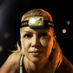 wiederaufladbare LED Stirnlampe