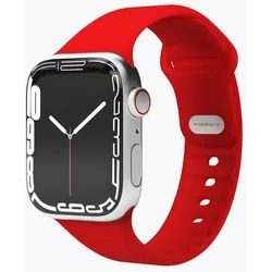 Vonmählen Classic Band 2, Gurt, Smartwatch, Rot, Apple, Apple Watch 42 / 44 / 45