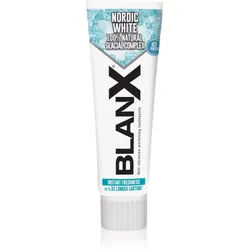 BlanX Nordic White bleichende Zahnpasta mit Mineralien 75 ml