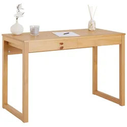 Idimex Schreibtisch Noah , Braun , Holz, Holz , Kiefer , Mode , 110x75x54 cm , FSC Mix , Büromöbel, Schreibtische, Schreibtische