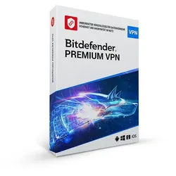 Bitdefender Premium VPN 2025 | 1 Jahr | Sofortdownload + Produktschlüssel