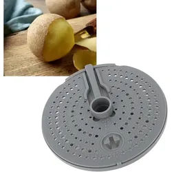 BlingBin Küchenmaschinen-Adapter 1 Stück Schäler-Aufsatz Für Thermomix Tm6, Tm5, Tm31 Kartoffelschäler, Zubehör für Thermomix TM5 TM31 TM6, Breite Kompatibilität, Effizient und Schnell Sicher und Gesund grau