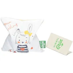 Himmelgrün Traubenkernkissen 15x15cm – Motiv 'Mein Liebling“ Mädchen