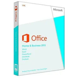 Microsoft Office Home and Business 2013 ESD 1 PC