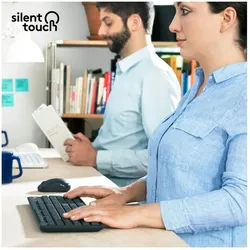 Keyboard & Mouse Logitech MK295 Silent Wireless Combo (US) (920-009800)