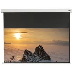 Celexon Professional Plus Motorleinwand (schwarze Rückseite) weiß