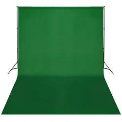 vidaXL Fotohintergrund Fotohintergrund-System 500 x 300 cm Grün grün