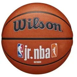 Wilson Basketball JR NBA FAM LOGO AUTH OUTDOOR BSKT