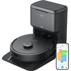 eufy L60 Hybrid SES EU Version, Staubsauger Roboter, Schwarz