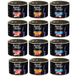 Dolina Noteci Premium für Katzen MIX 12x185g