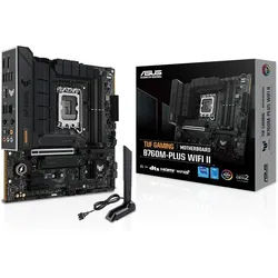 TUF GAMING B760M-PLUS WIFI II Mainboard - Intel B760 - Intel LGA1700 socket - DDR5 RAM - Micro-ATX