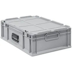 PROREGAL Eurobox NextGen Portable | HxBxT 18,5x40x60cm | 34 Liter | Eurobehälter, Transportbox, Transportbehälter, Stapelbehälter