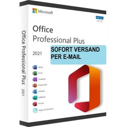 Microsoft Office 2021 Professional Plus für Windows 32-64 Bit Online Aktivierung | Trusted Shops zertifiziert + Käuferschutz