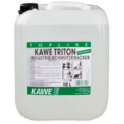 KAWE Triton Industrie-Schmutzknacker Konzentrat, Hochkonzentrierter, stark alkalischer Reiniger für extreme Verschmutzungen, 10 Liter - Kanister