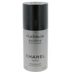 CHANEL Deo-Spray Platinum Egoiste, Packung, 1-tlg., 100 ml Deo-Spray silberfarben