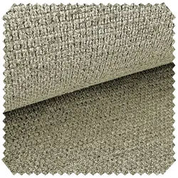 novely® Stoff ARALL Möbelstoff Wabenstruktur ULTRA CLEAN, Wasserabweisend, kuschelweich, schwer entzündbar, Meterware, 1lfm beige