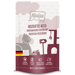 MjAMjAM herzhaftes Wild & Kaninchen 12x125 g