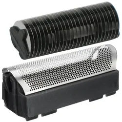 Trade-Shop Ersatzscherkopf passend für Braun 5559 5564 5567 5569 5579 5666 5667 3008 3009 3010, Hochwertige Scherfolie mit Rahmen + Klingenblock schwarz